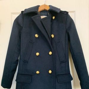 Michael Kors size xxs Navy Wool Coat